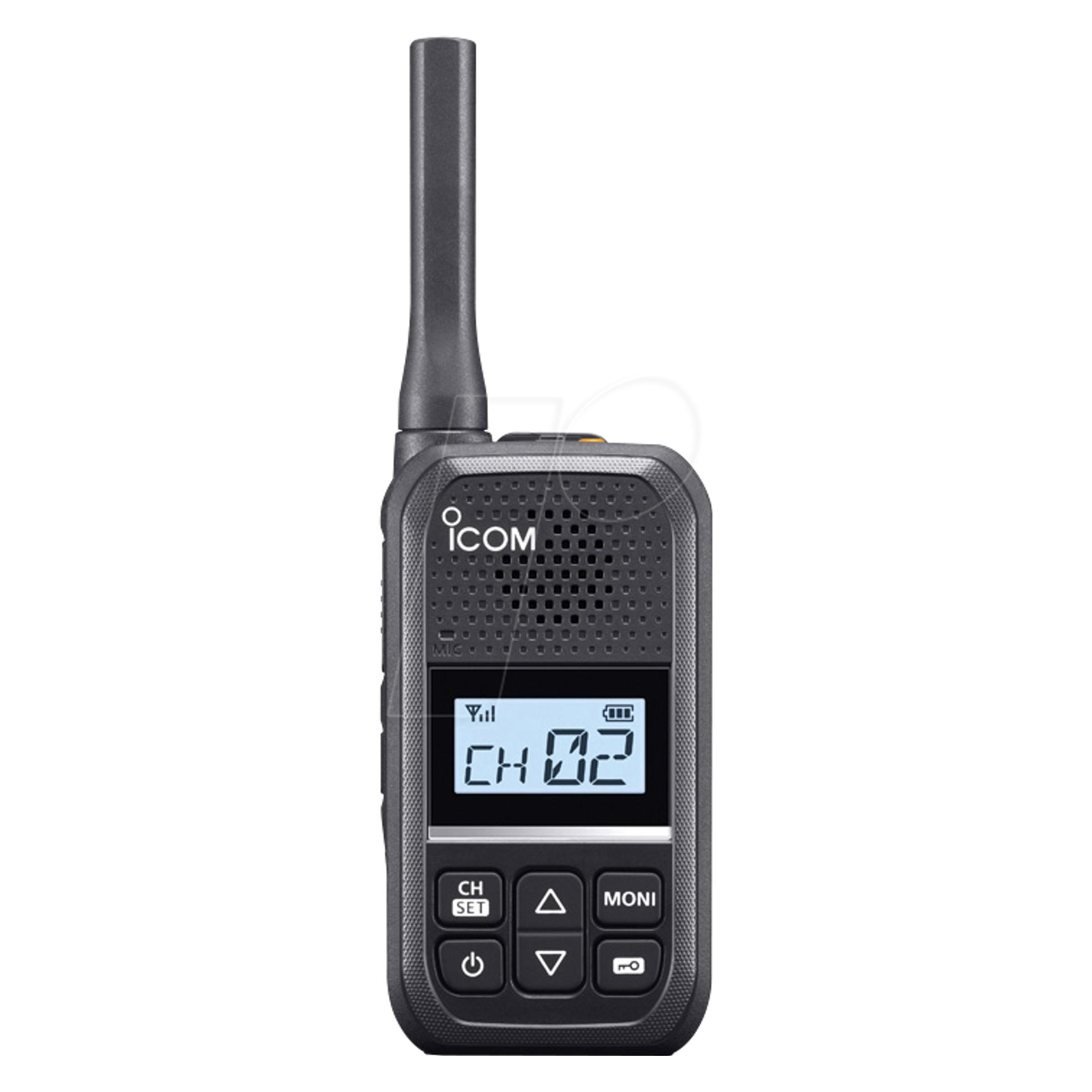 ICOM IC-U20SR Euro PMR446 portofoon Horeca Detailhandel Compact Lichtgewicht (37661301)