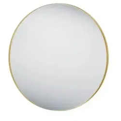 Spiegel 80 cm Britney , gold , Metall , Maße (cm): B: 2,8 H: 80