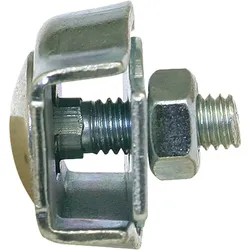 Simplex Seilklemme mit Schraube, verzinkt, maximaler Ø Seil: 6 mm