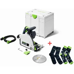 AKTION! Festool Tauchsäge TS 60 KEBQ-Plus + 2 Paar Festool-Socken