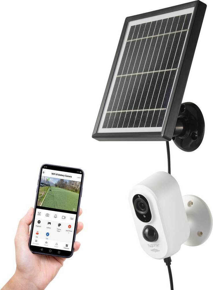 Sygonix SY-5177732 WLAN IP-bewakingscamera met 1920 x 1080 pixels resolutie