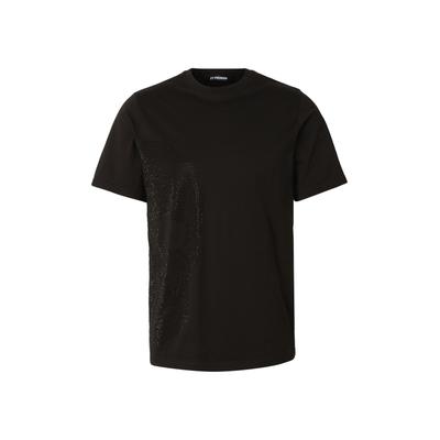 T-Shirt 2Y PREMIUM "2Y Premium Void Tee Slim Fit Tee", Herren, Gr. M, schwarz, 100% Baumwolle, bedruckt, slim fit, Rundhals, Shirts T-Shirt