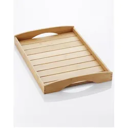 Point Virgule, Tablett, Point-Virgule dienblad - bamboe - 48x33x6cm (PV-BAM-3131)