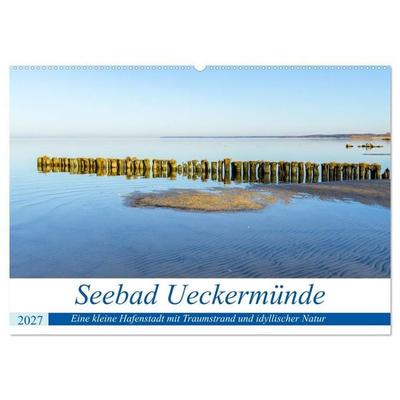 Seebad Ueckermünde (Wandkalender 2027 DIN A2 quer), CALVENDO Monatskalender