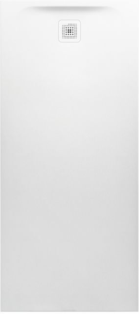 LAUFEN Pro Duschwanne H2119590000001 Marbond Ablauf kurze Seite weiss