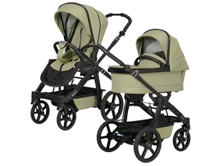 Hartan Kombikinderwagen Rock It Outdoor Set inkl. Babywanne premium lime