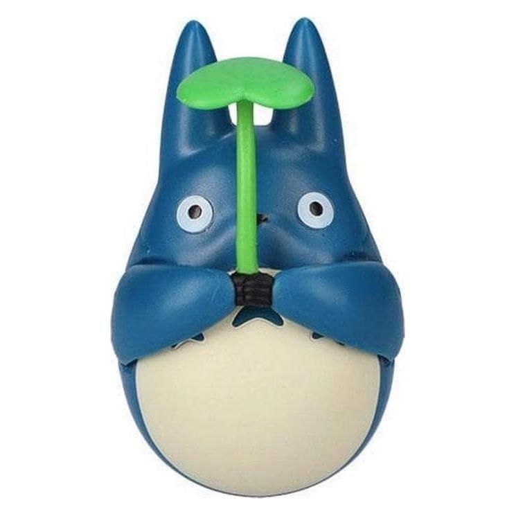 Semic Mon voisin Totoro figurine culbuto Mid Totoro with leaf 6 cm (ENSKY-49662)