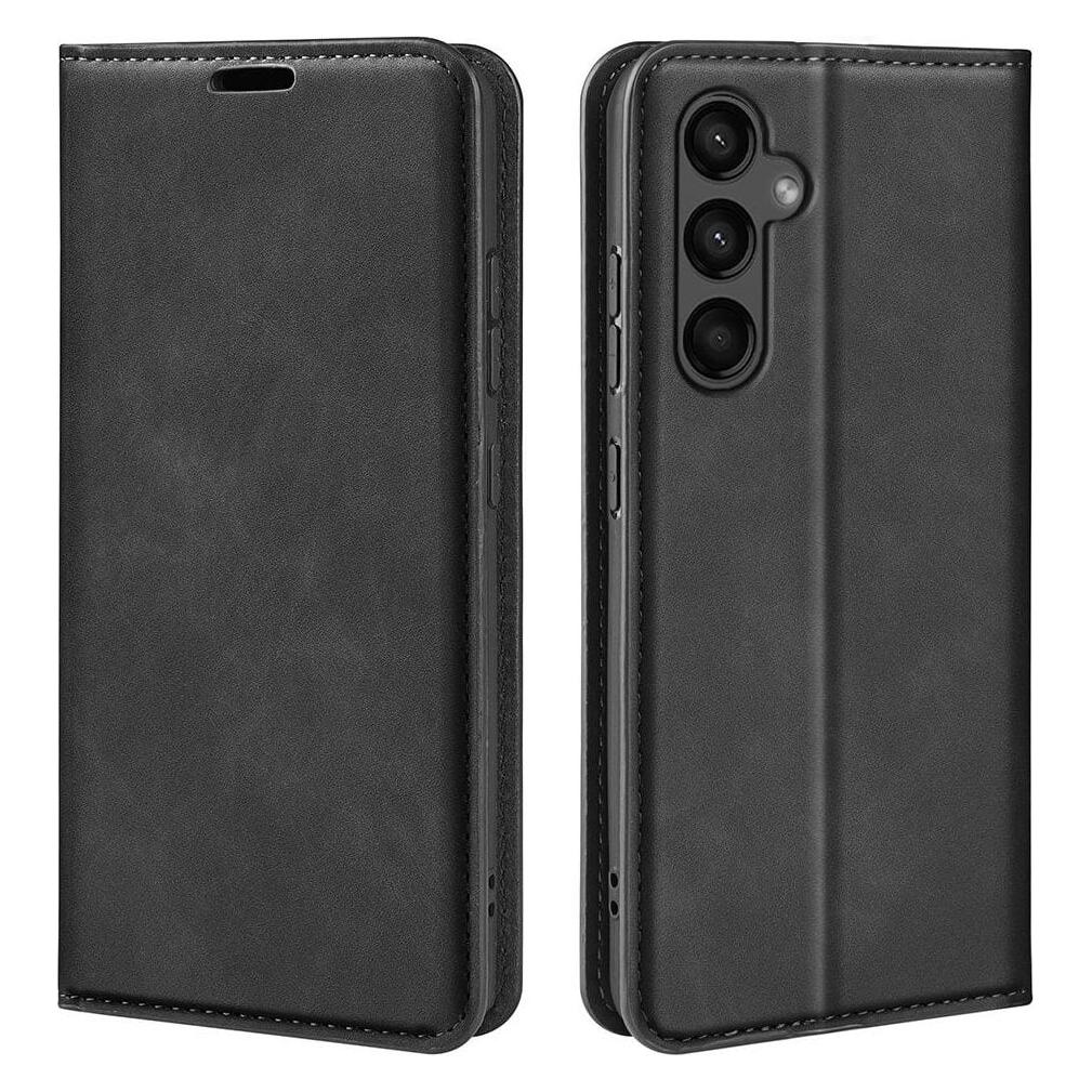 Cover-Discount Galaxy A15 - Stand Flip Case Hülle schwarz (Samsung Galaxy A15) (660163129A)