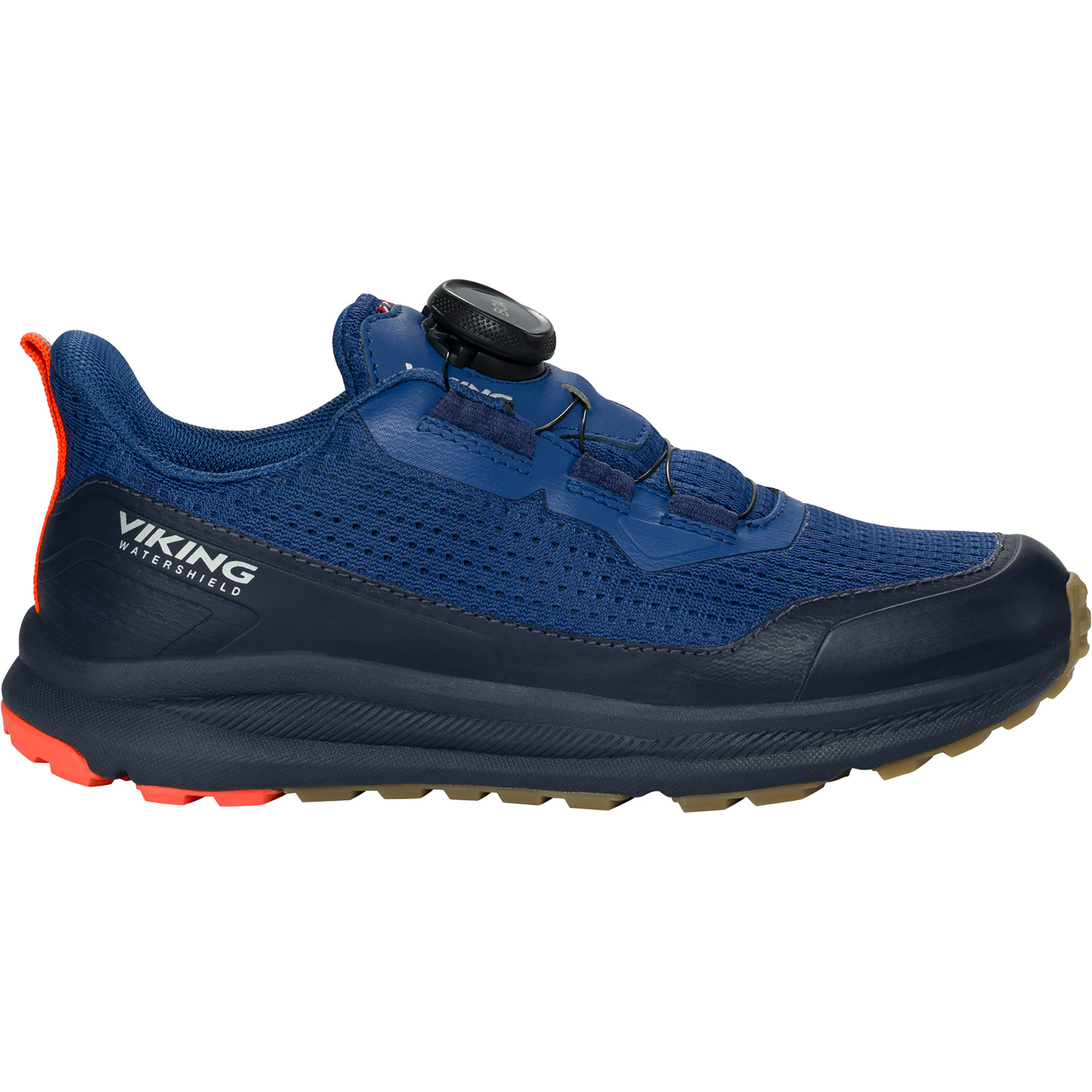 Viking Flow WP Boa Kinder Zustiegsschuhe blau Größe 33 Trekking Wasserdicht