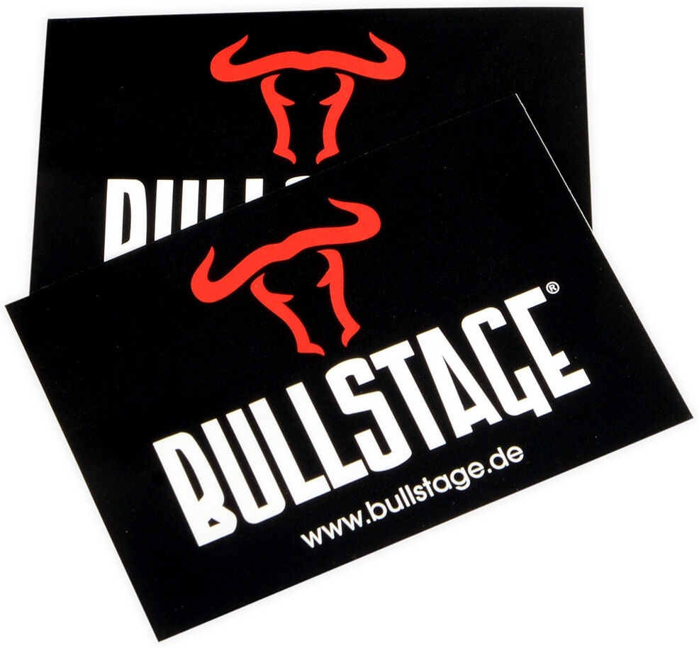 LTT Bullstage Aufkleber Schwarz