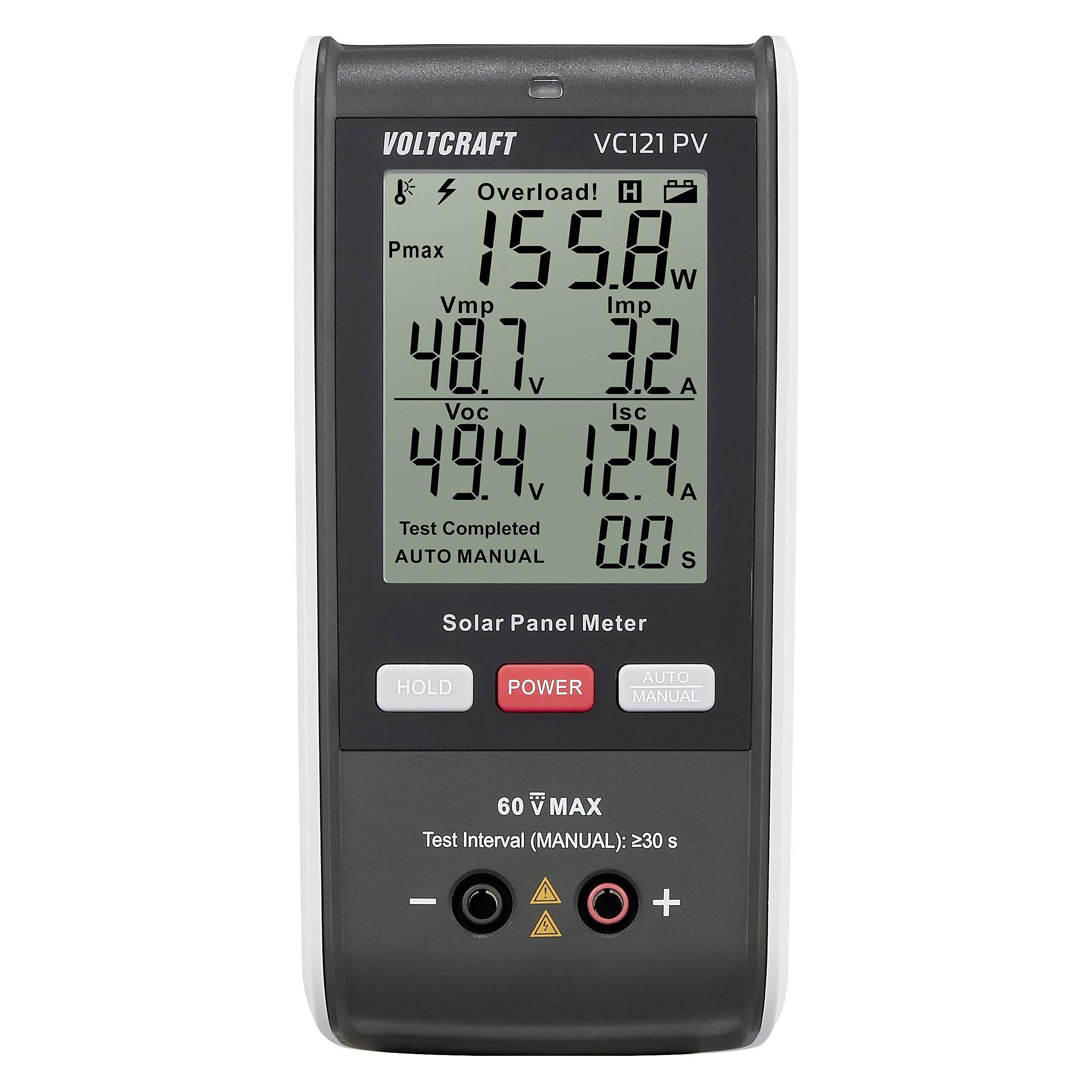 Voltcraft VC121 PV Solarenergie-Messgerät (VC-16003655)