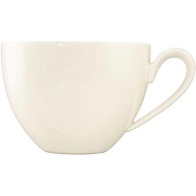 Cappuccinotasse SELTMANN WEIDEN "Savona", beige (creme), B:12,8cm H:7,2cm Ø:10cm, Porzellan, Trinkgefäße, Cappuccinotasse, Trinkgefäß, Becher