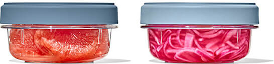 OXO Good Grips Pack of 2 Twist & Stack 350ml Containers