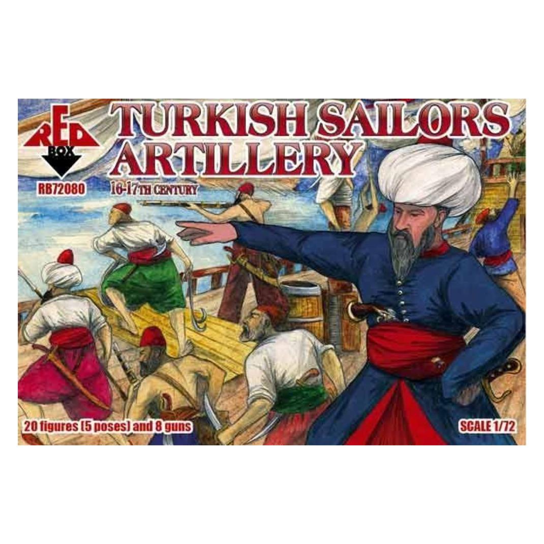 Red Box Turkish sailor artillery,16-17th century (RB72080)