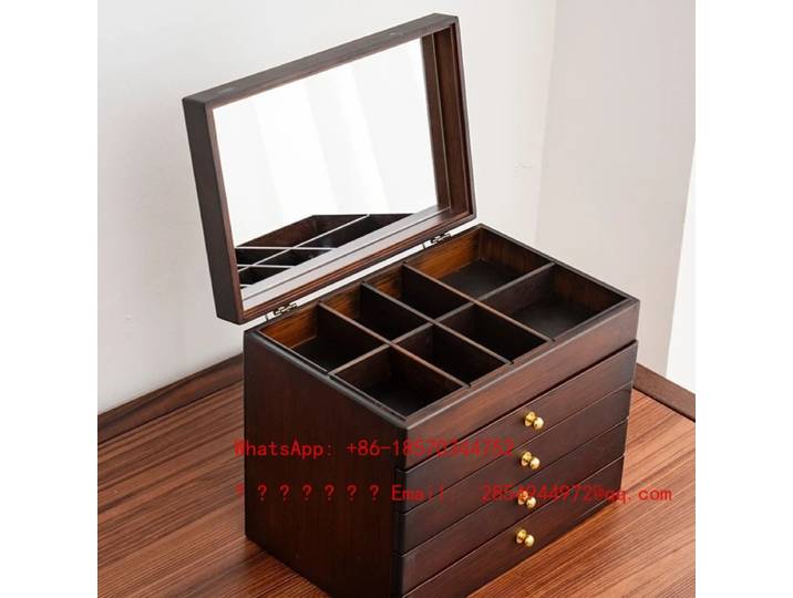 Boîte à bijoux 2026 grande capacité, boîte de rangement multi-niveaux pour coiffeuse