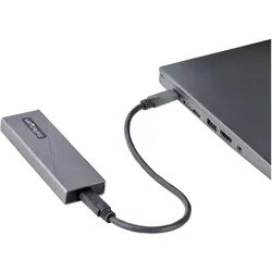 StarTech com M2-USB-C-NVME-SATA, Enceinte ssd, M.2, M.2, 10 Gbit/s, Connectivité USB, Gris (M.2), Festplattengehäuse, Grau