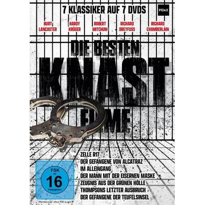 Die besten Knastfilme / 7 Klassiker des Gefängnisfilms mit absoluter Starbesetzung [7 DVDs], DVD