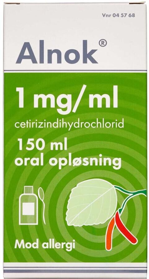 Alnok 1 mg/ml 150 ml Oral opløsning