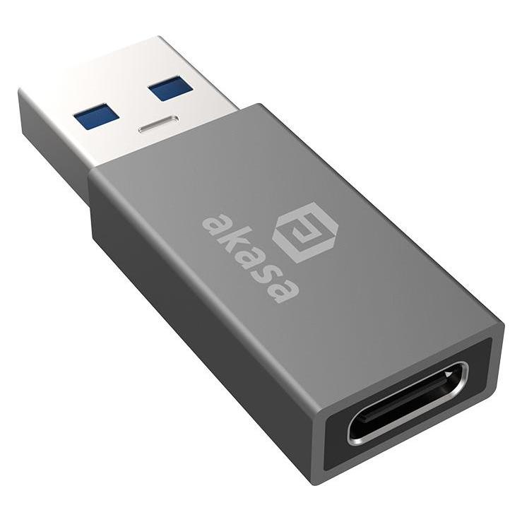 Akasa Typ A auf Typ C USB-Adapter - 2 Stück (USB-A, USB-C) (AK-CBUB61-KT02)