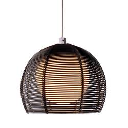 Deko Light Filo Ball 342030 Pendelleuchte LED, Halogen G9 40 W Schwarz