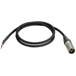 PSSO DMX Kabel 3pol male/ offene Kabelenden
