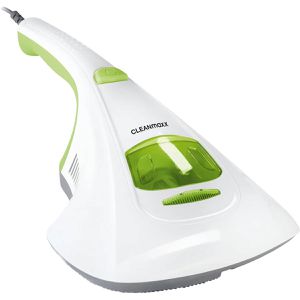 CLEANmaxx Milbensauger Milben-Handstaubsauger, 300 Watt, Filter 3-stufig, 0,25 L Behälter, UV-C-Licht, Vibration