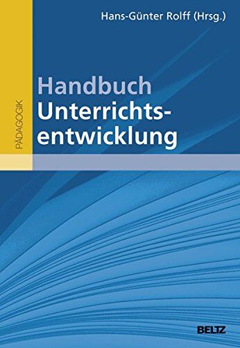 Hans-Günter Rolff - Handbuch Unterrichtsentwicklung - Preis vom 30.09.2026 22:30:23 h