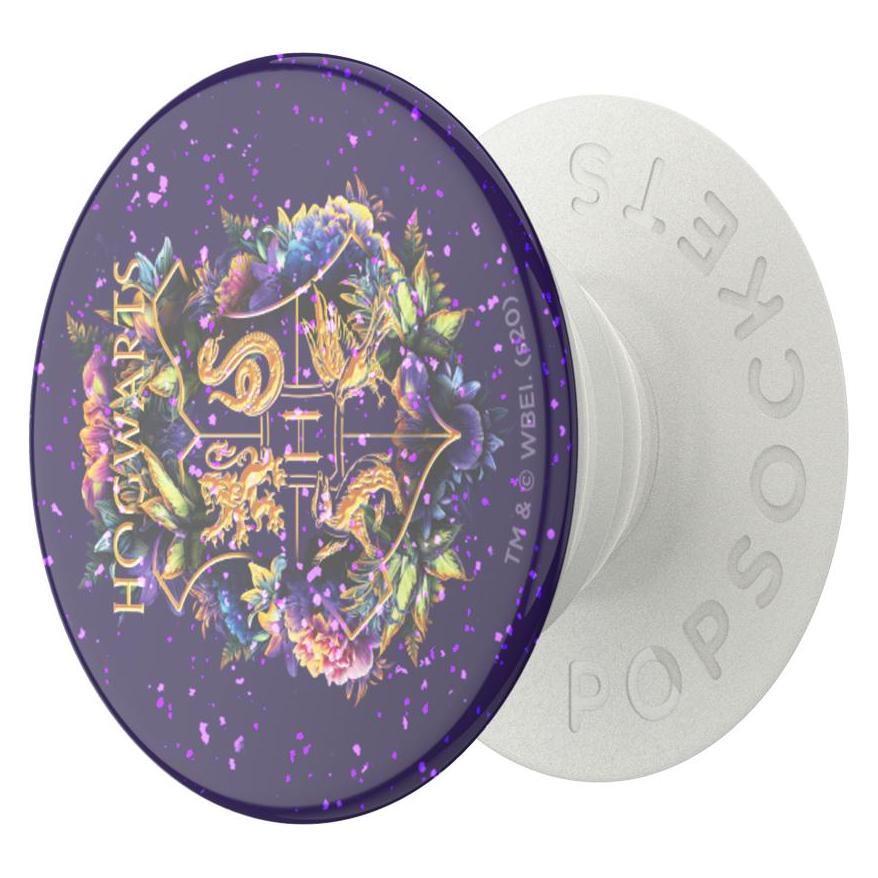 PopSockets PopGrip Premium Glitter Hogwarts Floral (112077)