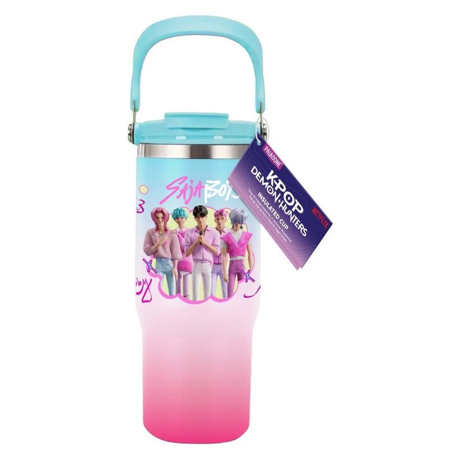 Paladone Products PAL K Pop Demon Hunters 900ml Insulated Cup with Top Handle (GTAZ0529)