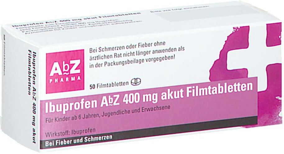 Ibuprofen AbZ 400 mg akut