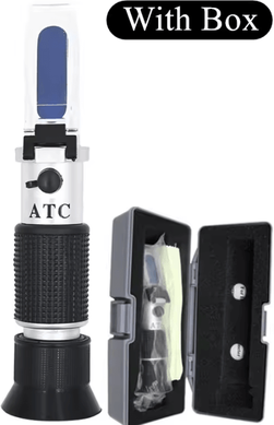 Inspire Curations Handheld Salinity Refractometer For Saltwater Aquariums with Box