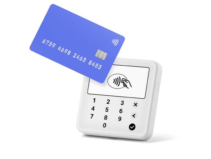SumUp Solo Lite - Terminal de paiement avec écran - Bluetooth - Blanc