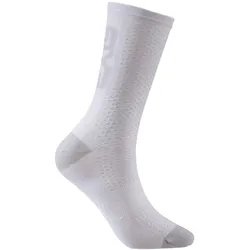 Sixs, Unisex, Sportsocken, Chaussettes courtes Short Logo V2 (44 - 47), Weiss, Silber