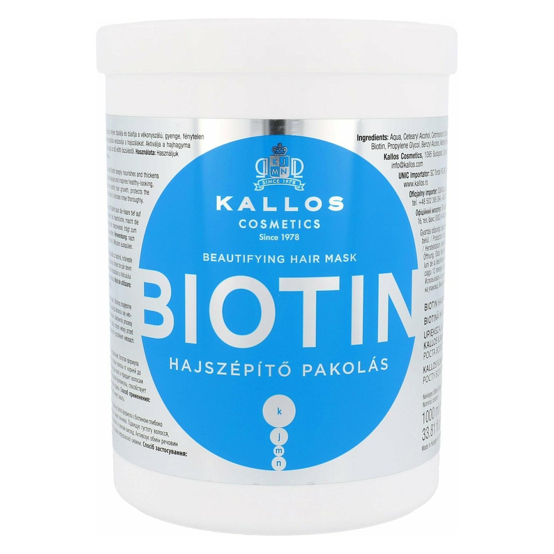 Kallos Cosmetics Biotin (1000 ml) (5998889514099)