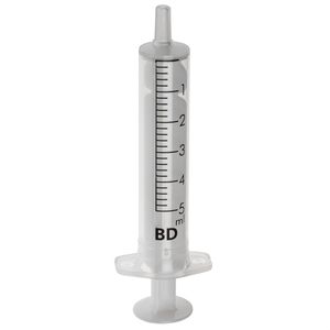 BD Spritzen Discardit II, 5ml, 2-teilig, Luer-Ansatz, steril, Einweg, 100 Stück