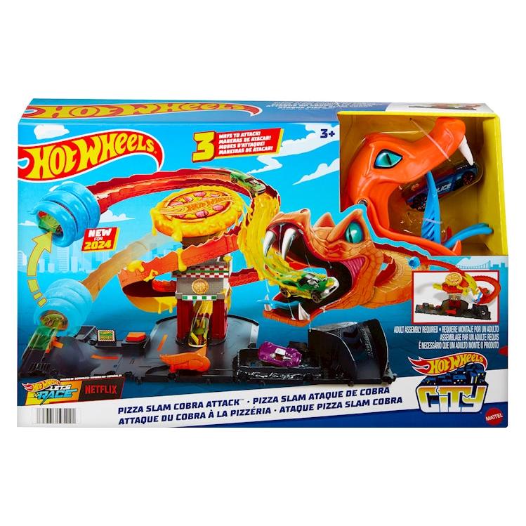 Hot Wheels City Cobra Slam Pizza Attack (HTN81)