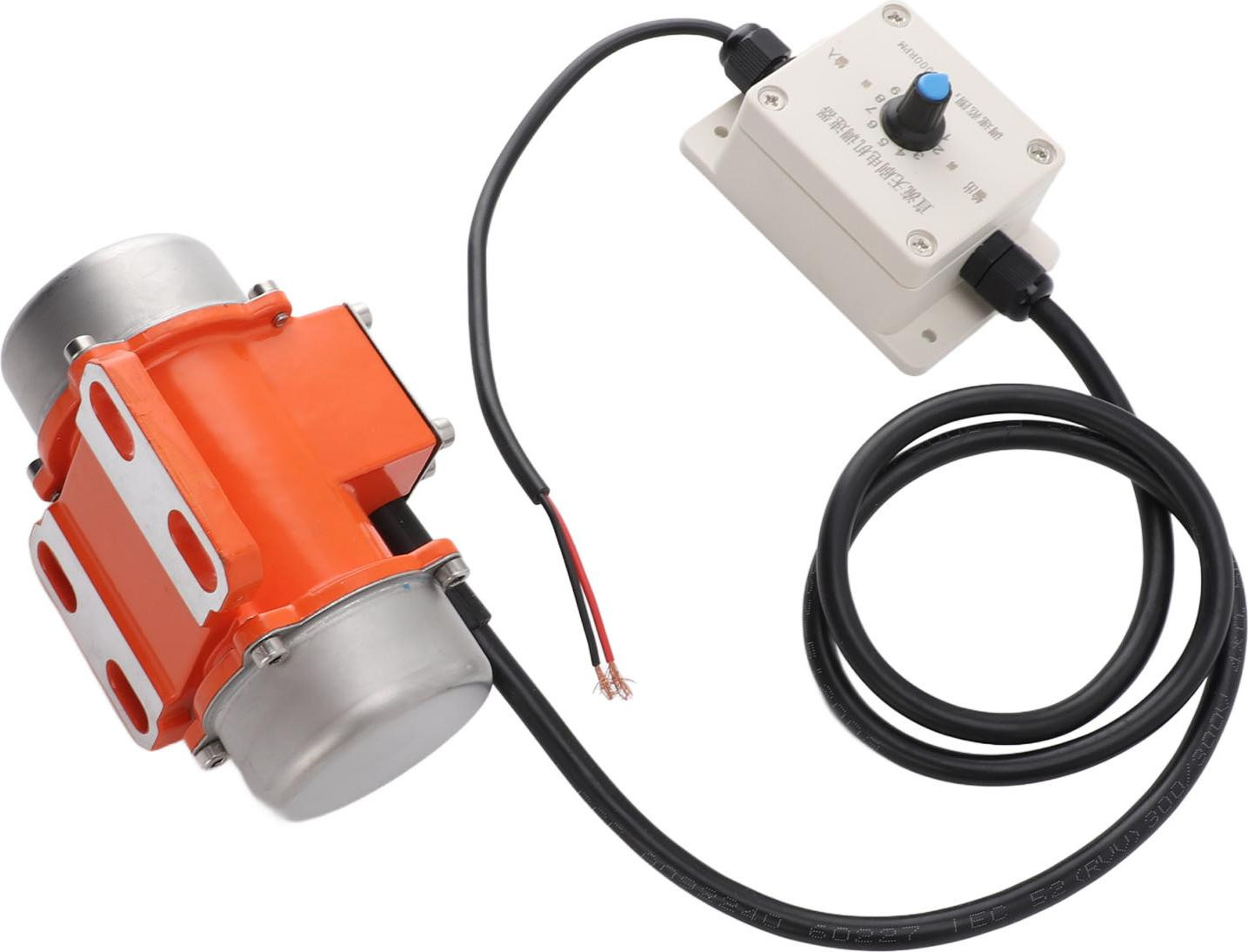 Cocosity Betonvibrator - Borstelloze trillingsmotor met snelheidsregelaar, 24V DC, IP65, 20W