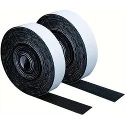 König Design, Klettband, Klettband extra stark selbstklebend Abmessung wählbar Klettverschluss 15 - 50 mm (15 mm)
