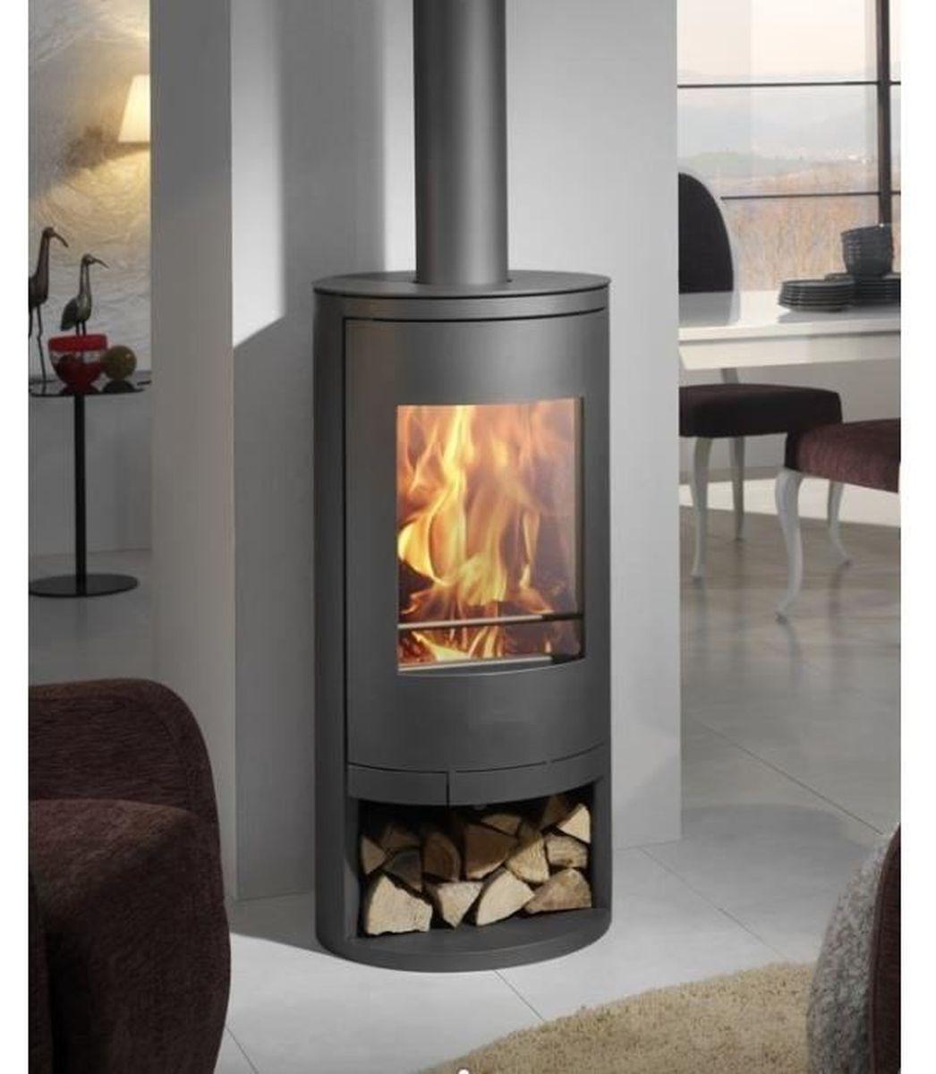Holzofen - PANADERO - Auckland Ecodesign - 7,4 kW - 50 cm Holzscheite