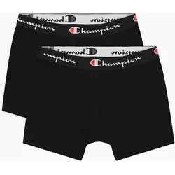 CHAMPION Herren Unterhose 2 pk Boxer, Größe L in Schwarz Schwarz