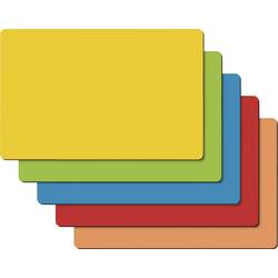 Sigel MU103 Haftnotiz Magnetic Notes 15 cm x 10 cm Blau, Gelb, Grün, Orange, Rot 25 St.