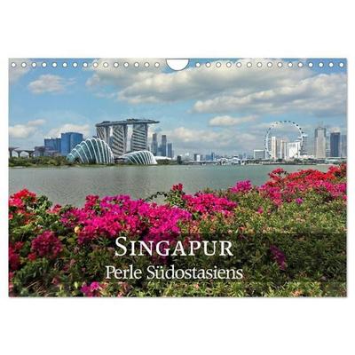 Singapur - Perle Südostasiens (Wandkalender 2027 DIN A4 quer), CALVENDO Monatskalender