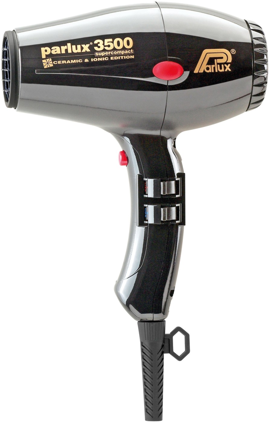 Parlux 3500 supercompact Ceramic & Ionic Schwarz K-1022