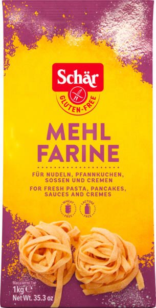 Schär Mehl Glutenfrei 1,0 kg 1355689007