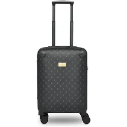 Lazarotti Palermo 4 Rollen Kabinentrolley S 55 cm, Koffer, Schwarz