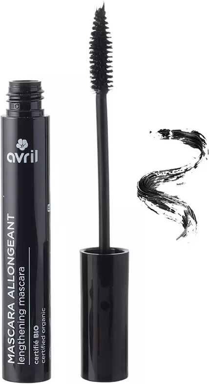 Avril - Längender Mascara Schwarz – Zertifizierte Biokosmetik, 10 ml