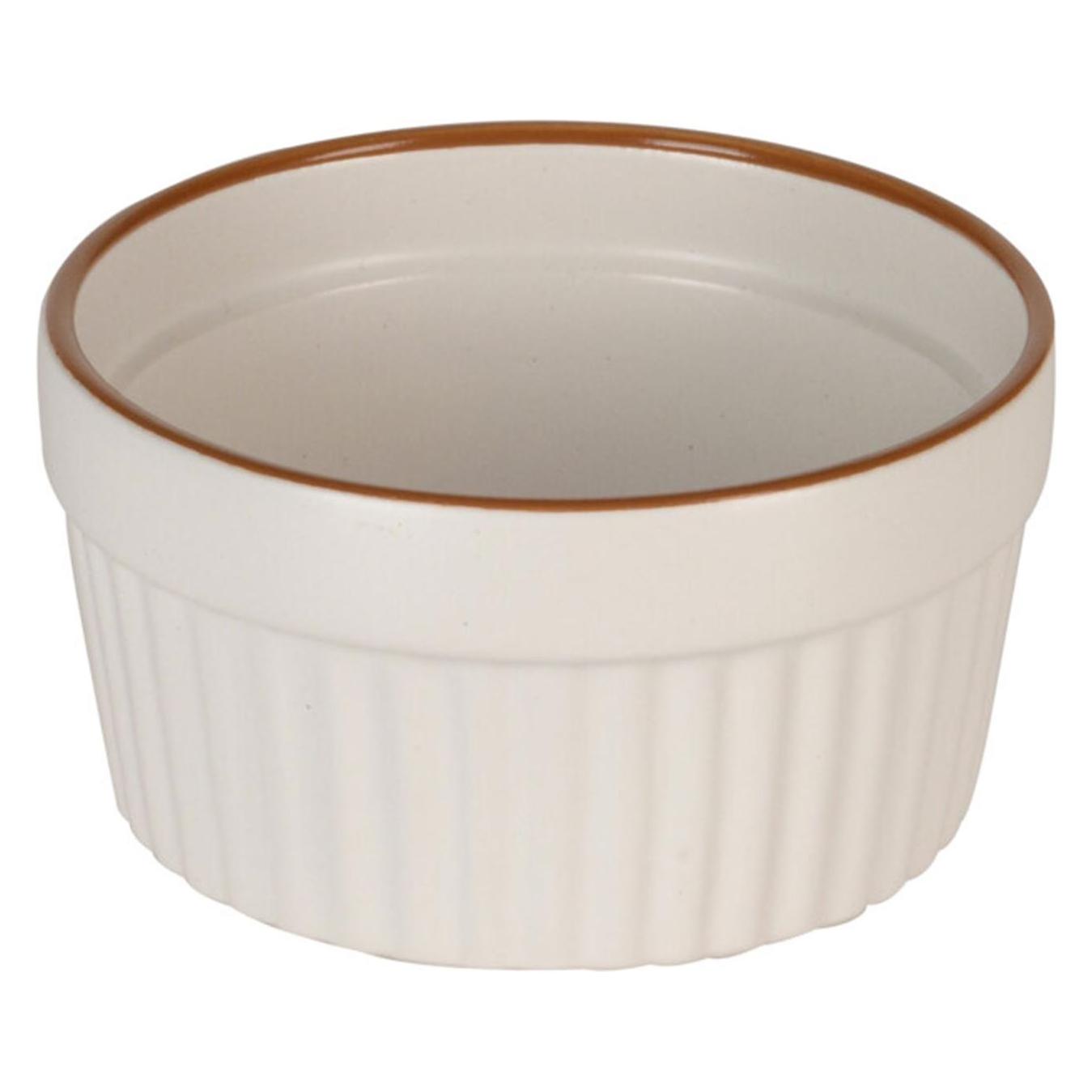 Furber Auflaufform-Set 200 ml Rund, Sandweiss (F-Q51200510)