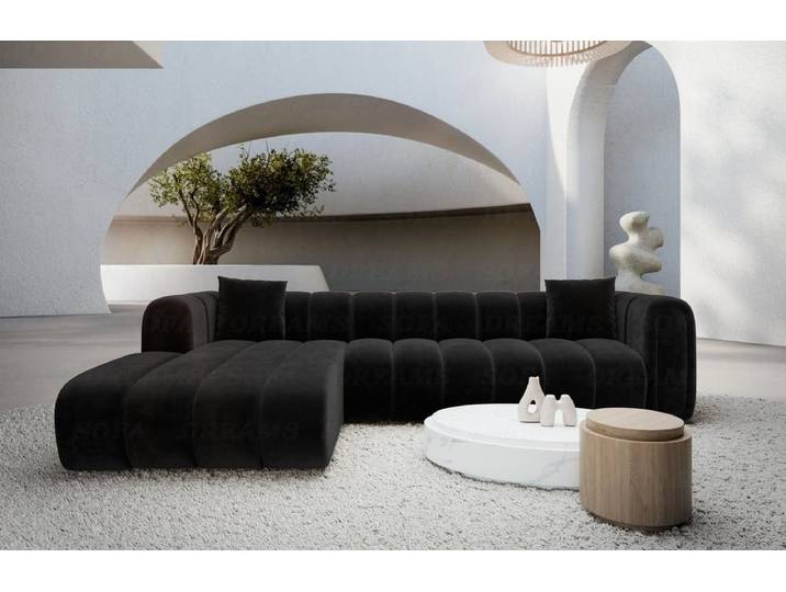 Stoff Ecksofa Almagro L-Form
