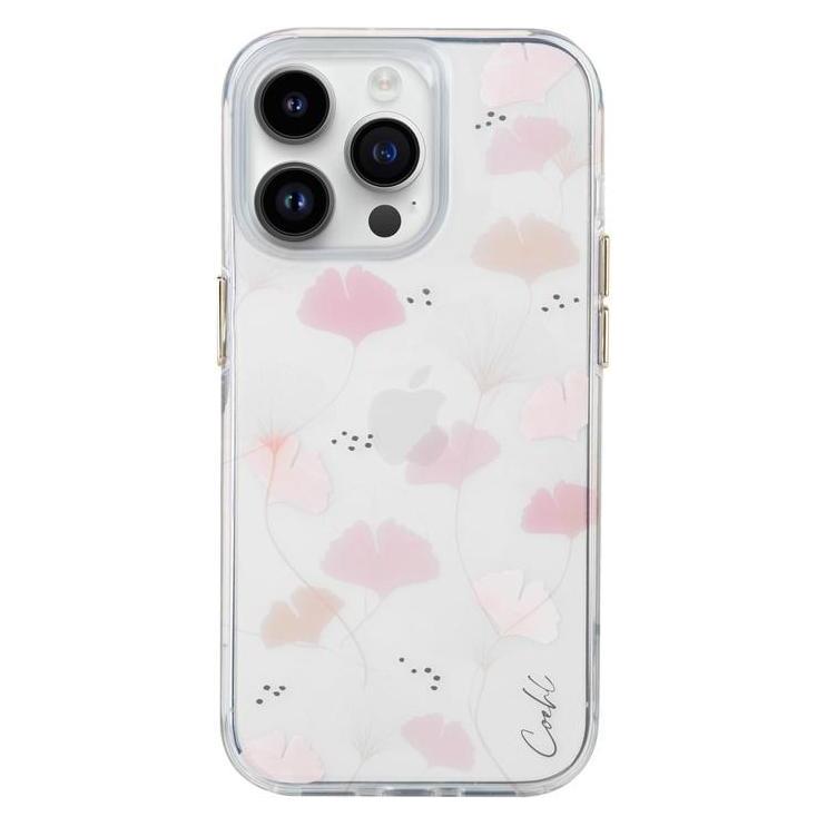 Uniq etui Coehl Meadow iPhone 14 Pro 6,1" różowy/spring pink (Apple iPhone 14 Pro) (Uni000804-0)