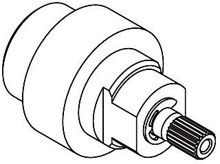 Hansgrohe Hülse Axor Starck chrom 95153000